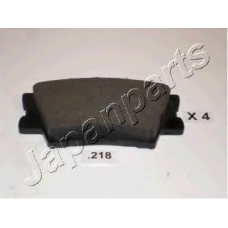 PP-218AF JAPANPARTS Комплект тормозных колодок, дисковый тормоз