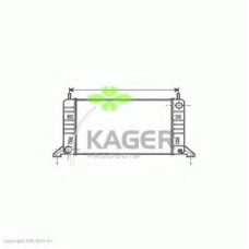 31-3647 KAGER Радиатор, охлаждение двигателя