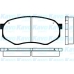 BP-5502 KAVO PARTS Комплект тормозных колодок, дисковый тормоз