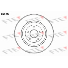 BS5343 FTE Тормозной диск