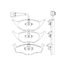 23395 145  0 5 T4047 TEXTAR Колодки тормозные