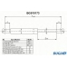 BGS10173 BUGIAD Газовая пружина, крышка багажник