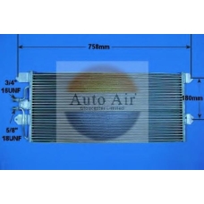 16-1030 AUTO AIR GLOUCESTER Конденсатор, кондиционер