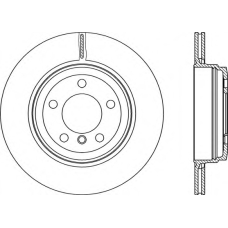 BDR2221.20 OPEN PARTS Тормозной диск
