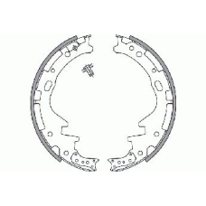 18492722468 S.b.s. Комплект тормозных колодок