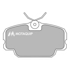 LVXL400 MOTAQUIP Комплект тормозных колодок, дисковый тормоз