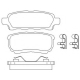 24014 01<br />TEXTAR<br />Комплект тормозных колодок, дисковый тормоз