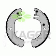 34-0030 KAGER Комплект тормозных колодок