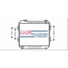 3230901 KUHLER SCHNEIDER Радиатор, охлаждение двигател