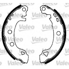 554655 VALEO Комплект тормозных колодок