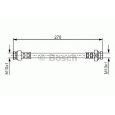 1 987 481 035 BOSCH Тормозной шланг