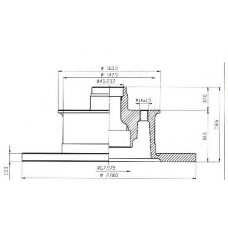 BDC3310 QUINTON HAZELL Тормозной диск