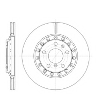 61155 10 KAWE Тормозной диск