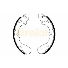 SH1205 BRAKE ENGINEERING Комплект тормозных колодок