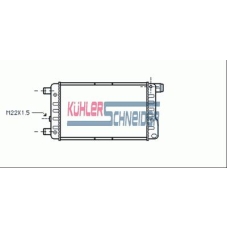 1704901 KUHLER SCHNEIDER Радиатор, охлаждение двигател
