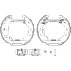 8DB 355 004-941 HELLA Комплект тормозных колодок
