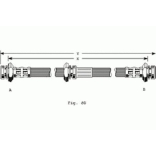 9001199 GIRLING Тормозной шланг