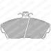 LP619 DELPHI Комплект тормозных колодок, дисковый тормоз