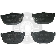 9603 OPTIMAL Комплект тормозных колодок, дисковый тормоз