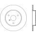 BDR1864.10 OPEN PARTS Тормозной диск