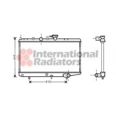 83002050 VAN WEZEL Радиатор, охлаждение двигателя