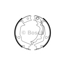 0 986 487 768 BOSCH Комплект тормозных колодок, стояночная тормозная с