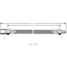 PHD335 TRW Тормозной шланг