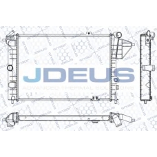 RA0200580 JDEUS Радиатор, охлаждение двигателя
