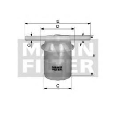 WK 32/3 MANN-FILTER Топливный фильтр