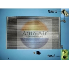 16-1279A AUTO AIR GLOUCESTER Конденсатор, кондиционер
