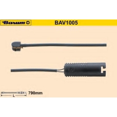 BAV1005 BARUM Сигнализатор, износ тормозных колодок