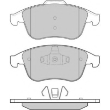 FBP-1721 FREMAX Комплект тормозных колодок, дисковый тормоз