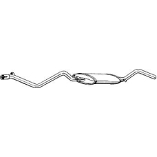 284-311 BOSAL Глушитель выхлопных газов конечный