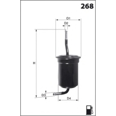 ELE6032 MECAFILTER Топливный фильтр