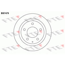 BS7479 FTE Тормозной диск