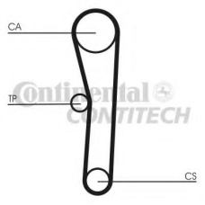 CT562K1 CONTITECH Комплект ремня грм