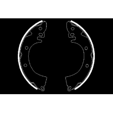 0 986 487 368 BOSCH Комплект тормозных колодок