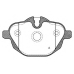 BPA1421.00 OPEN PARTS Комплект тормозных колодок, дисковый тормоз